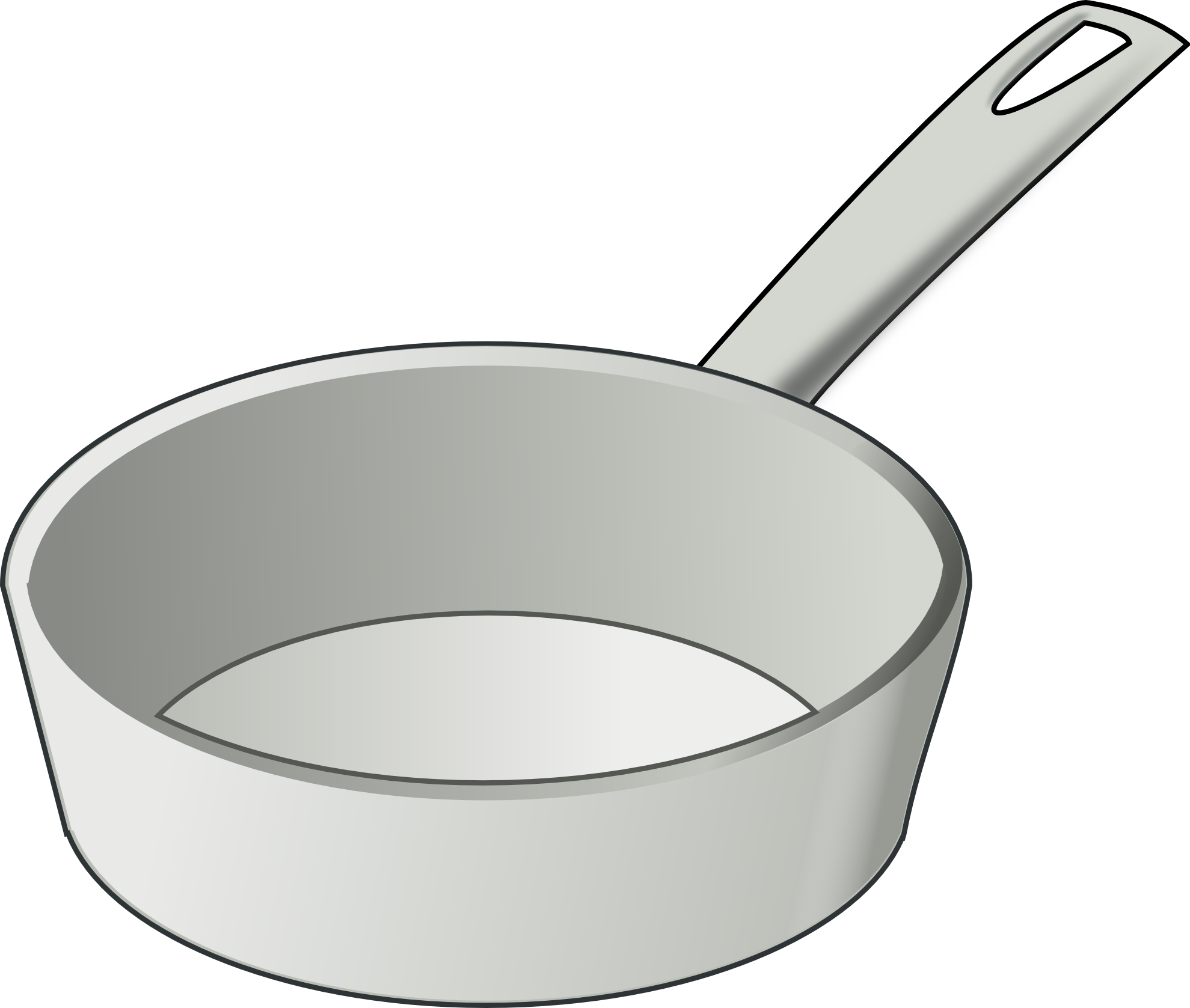 Skillet Clipart.