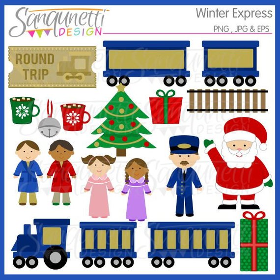 Polar express train clipart 4 » Clipart Station.