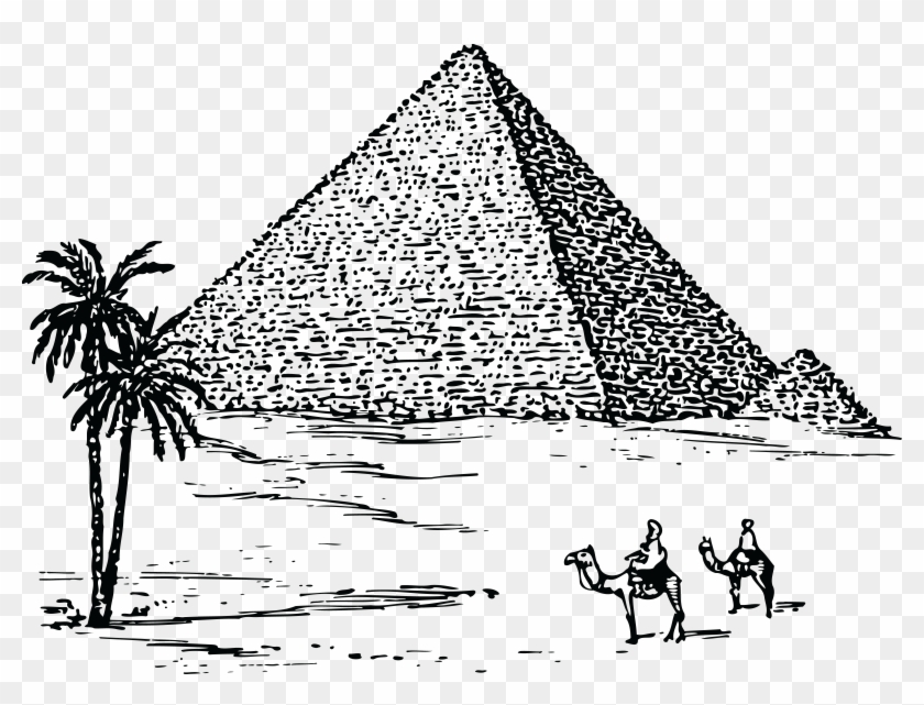 Free Clipart Of The Pyramids Of Giza.