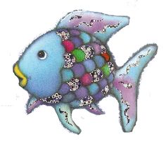The Rainbow Fish Clipart.