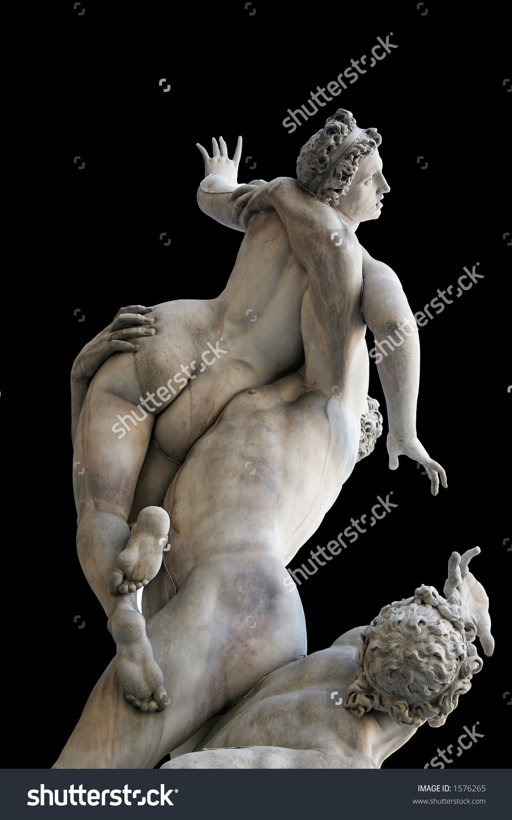 Rape Sabine Women Famous Renaissance Sculpture Stock Photo 1576265.
