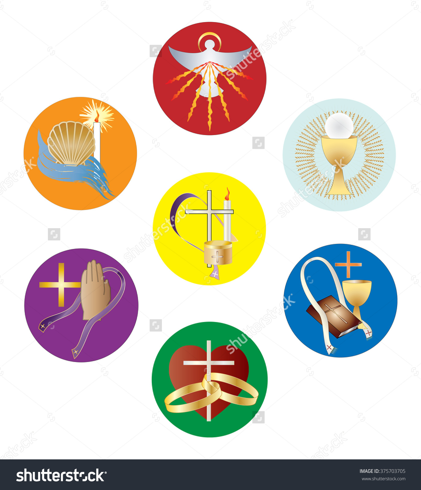 The 7 Sacraments Symbols