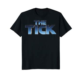 Amazon.com: The Tick Big Bold Blue Logo Graphic T.
