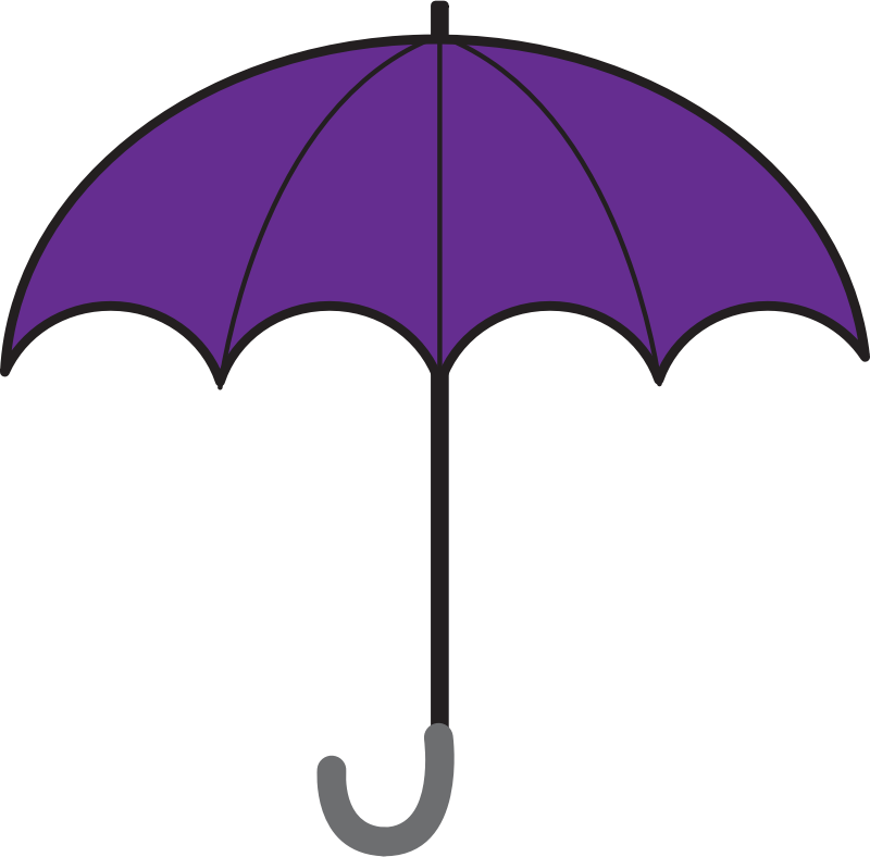 Umbrellas Clipart.