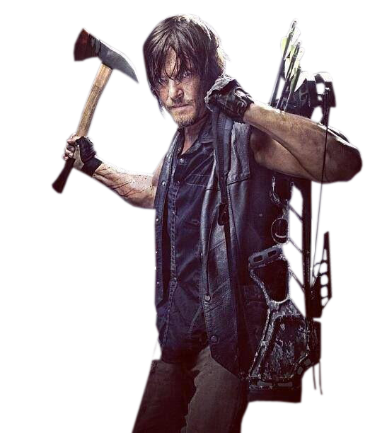 PNG Daryl (TWD, The Walking Dead).