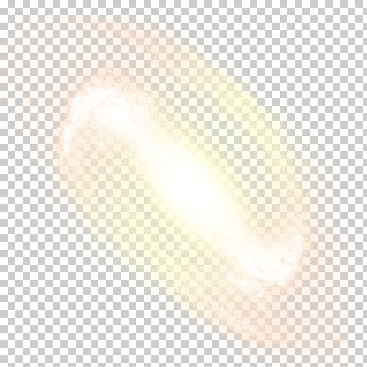 Yellow light effect, milky way illustration PNG clipart.
