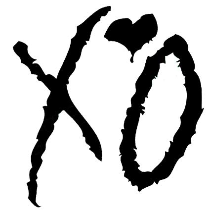 The Weeknd XO Vinyl Sticker Car Truck Window Laptop Macbook Wall Art (11\