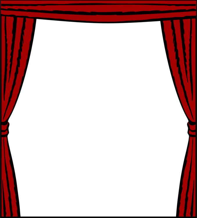 Stage Curtains Drawing at PaintingValley.com.