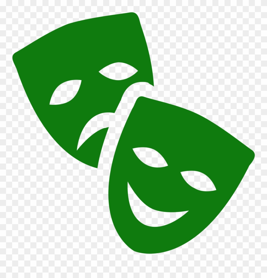 Theatre Mask Icon.