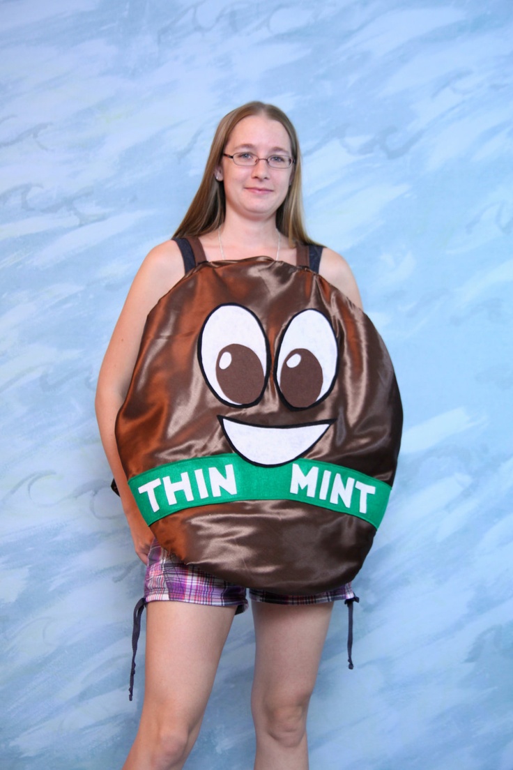 Thin mint character clipart.