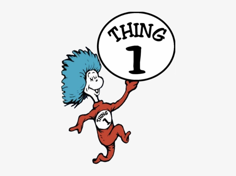 Thing 1 And Thing 2 Png.
