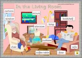 Image result for things inside the house clipart.