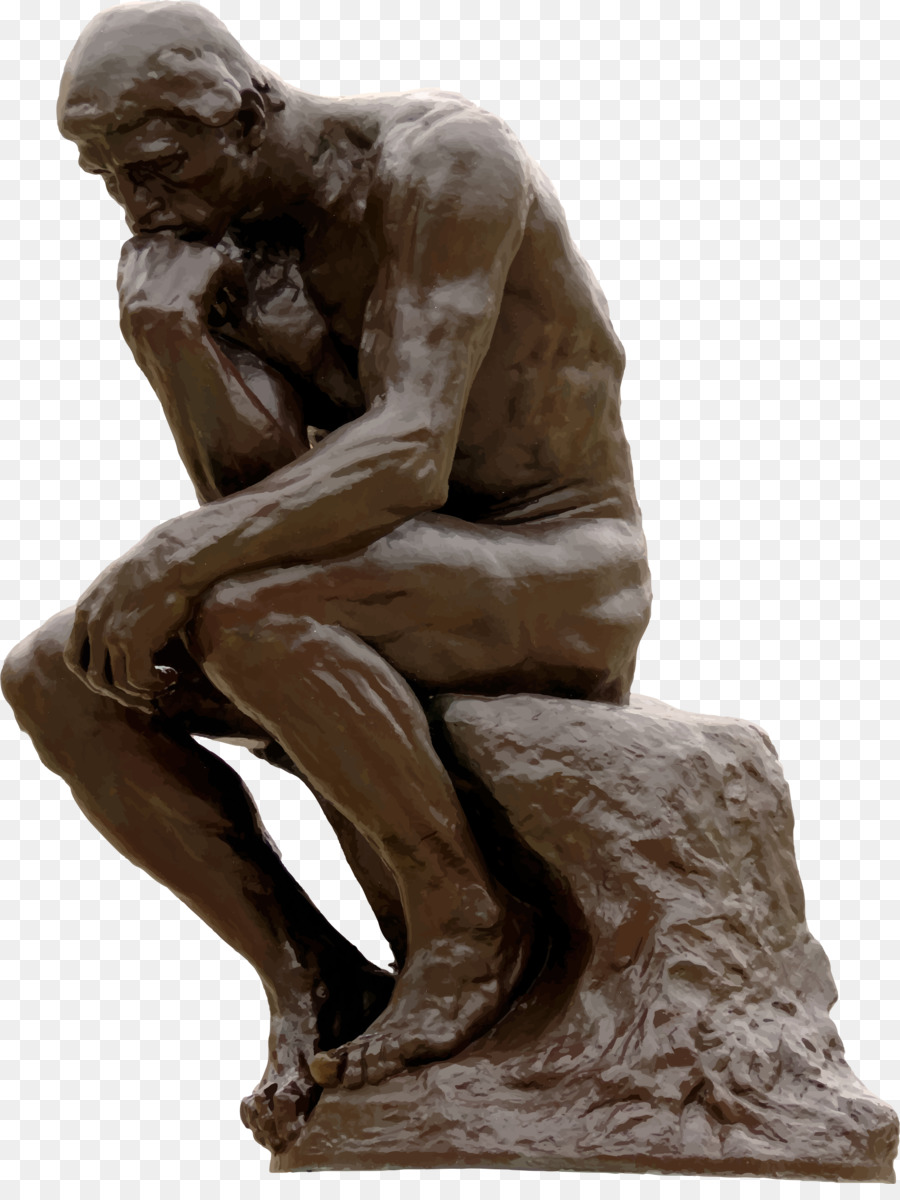 Thinking Man Statue Png 10 Free Cliparts Download Images On