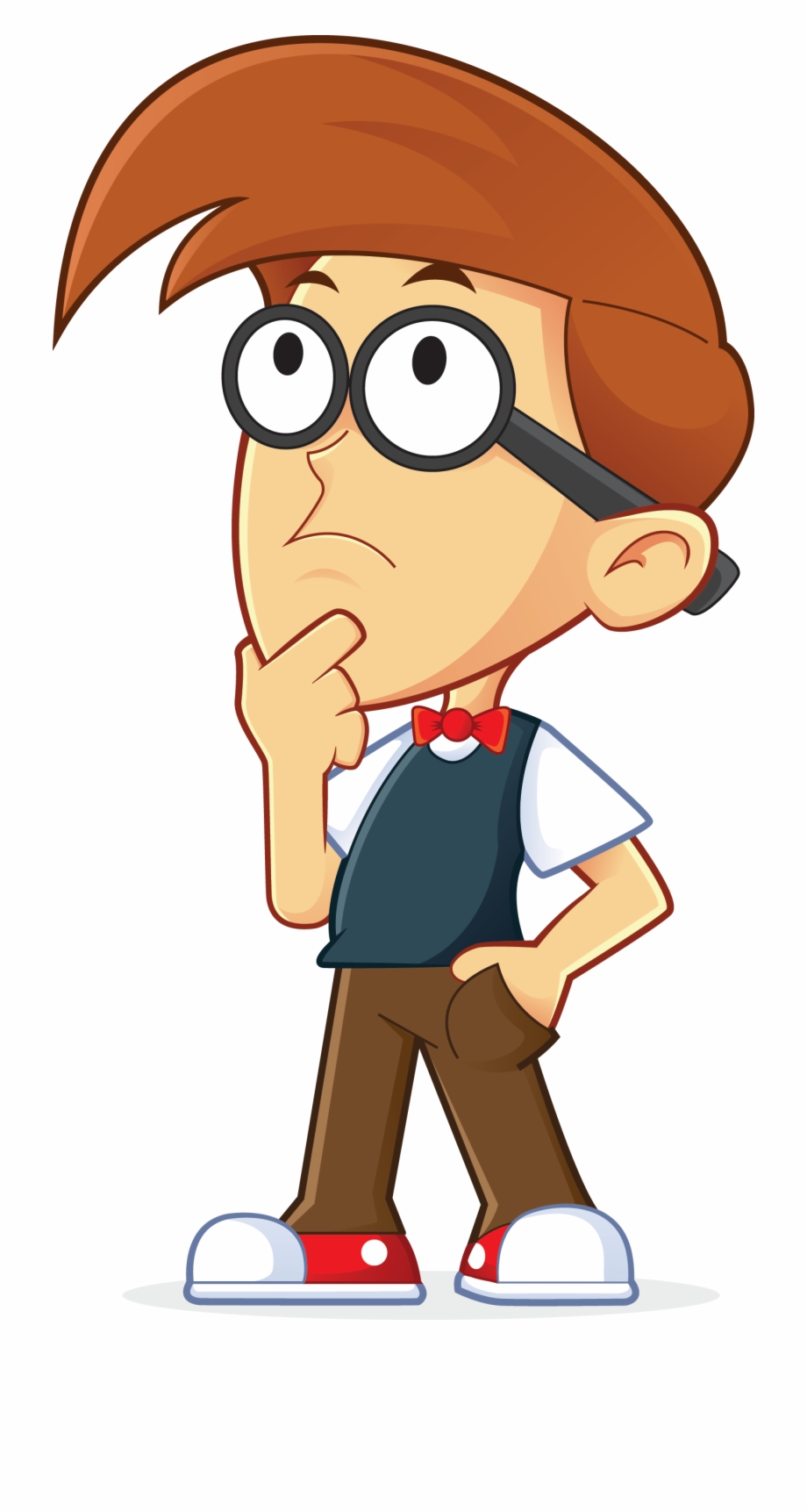 Thought Thinking Cartoon Man Download Hd Png Clipart.