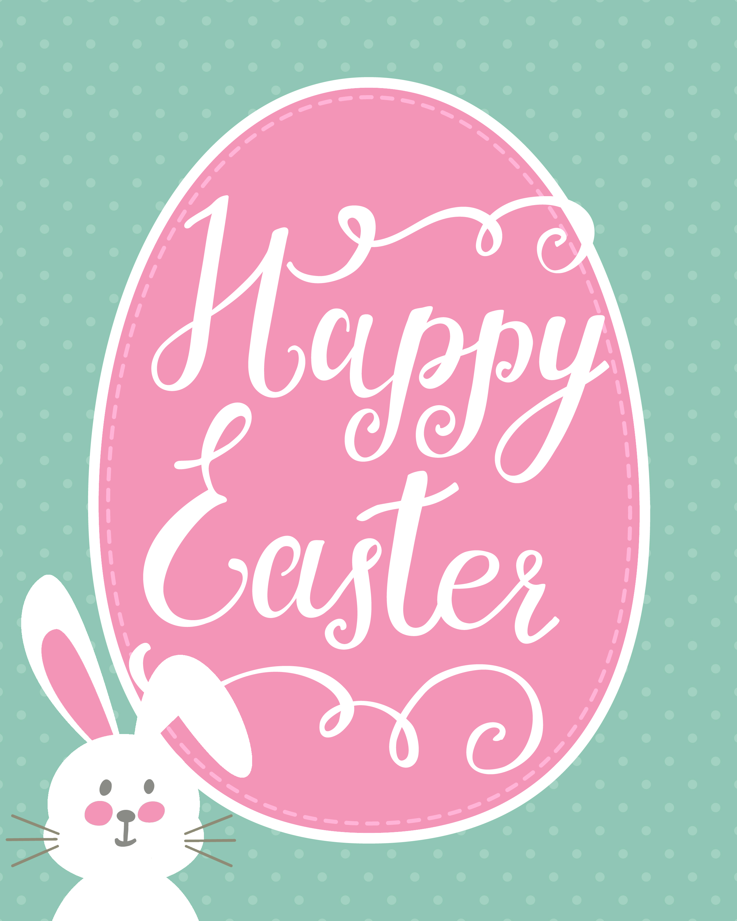 1164 Happy Easter free clipart.