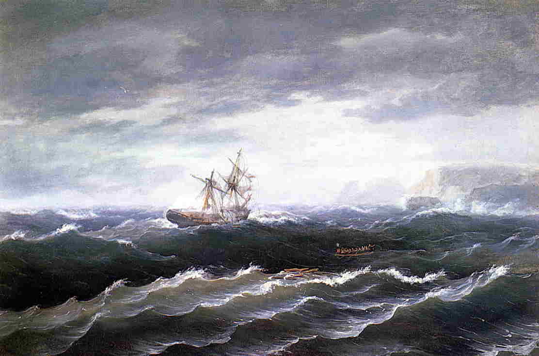 Similiar Paintings Of Ships At Sea Keywords.