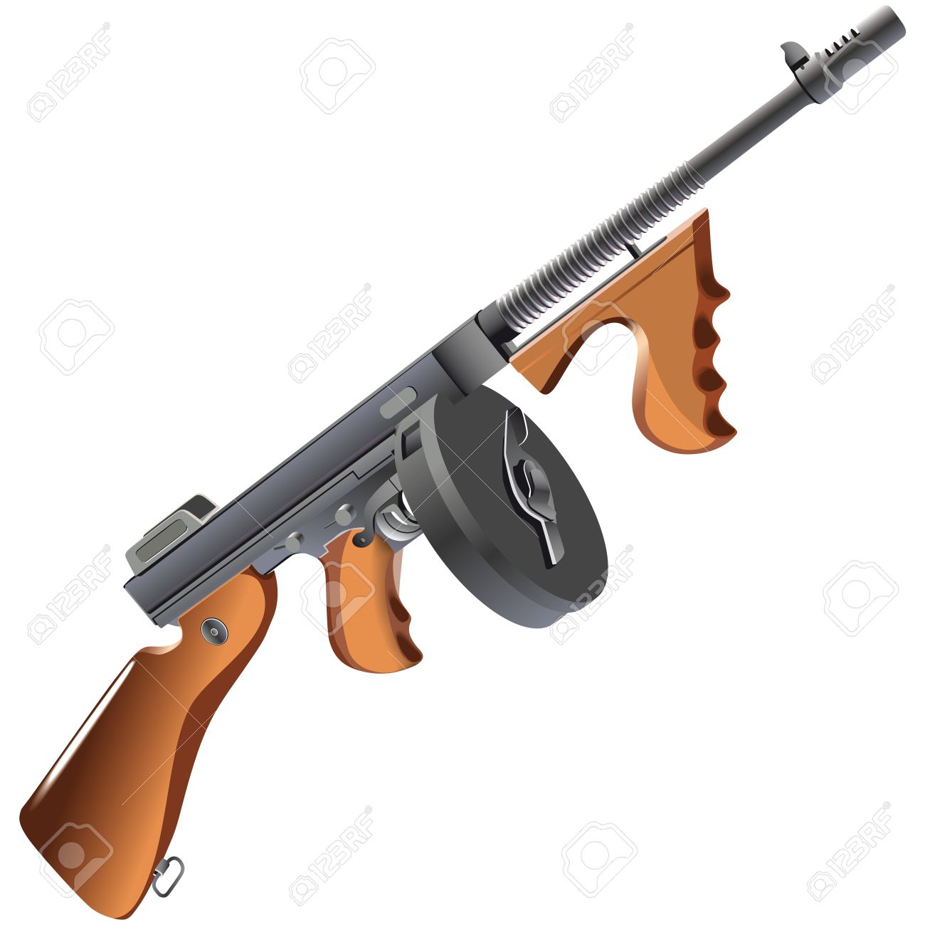 266 Tommy Gun Cliparts, Stock Vector And Royalty Free Tommy Gun.