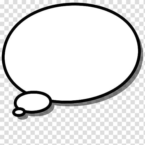 White bubble message, Thought Speech balloon Free content.