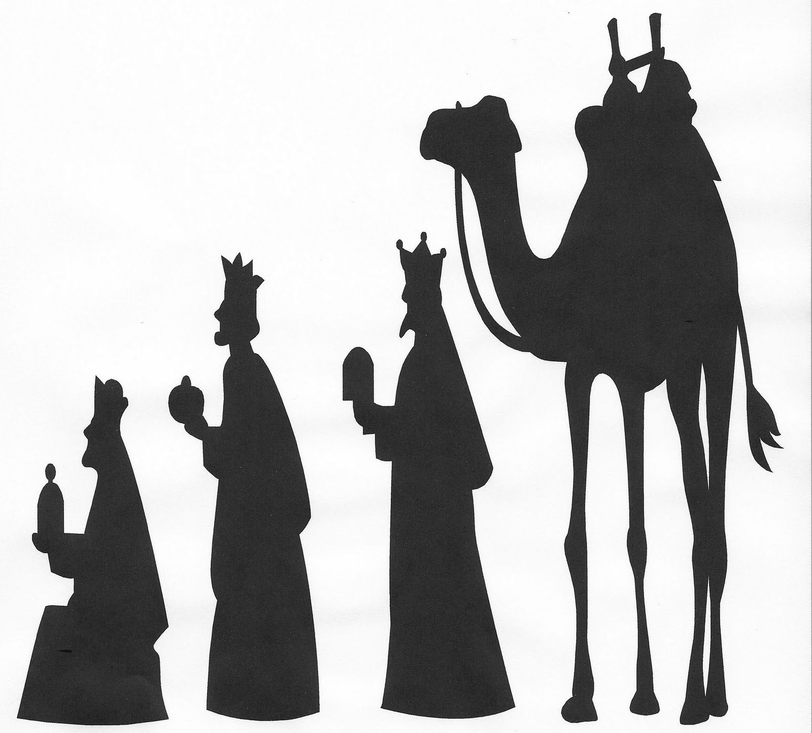 Three Kings Silhouette Clipart 10 Free Cliparts Download Images On 