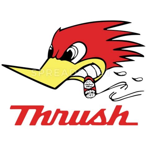 Thrush exhaust Logos.