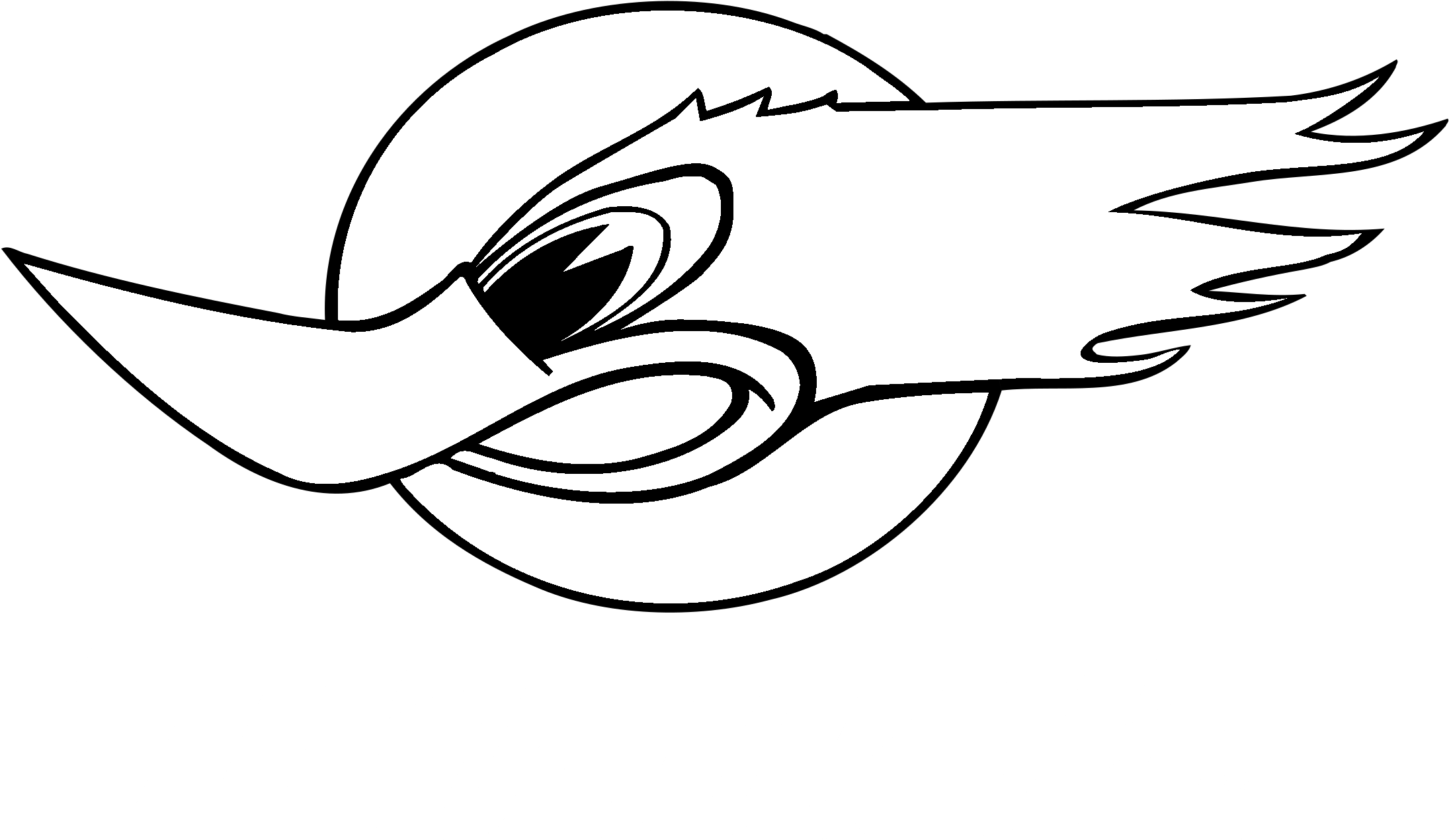 Thrush Logo Black And White.