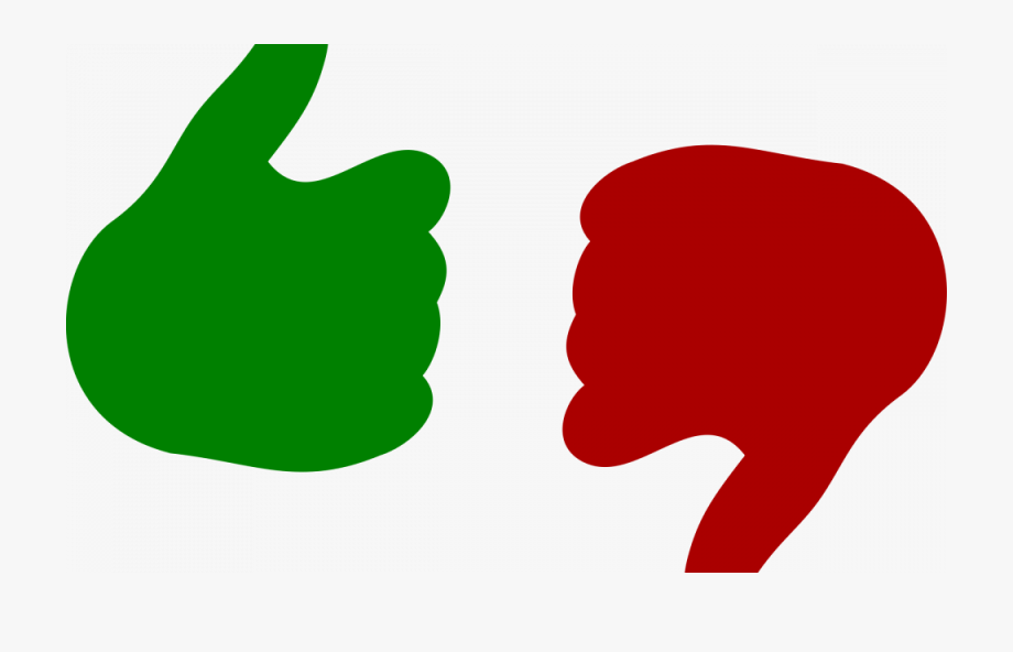 Thumbs Up And Down Png , Transparent Cartoon, Free Cliparts.