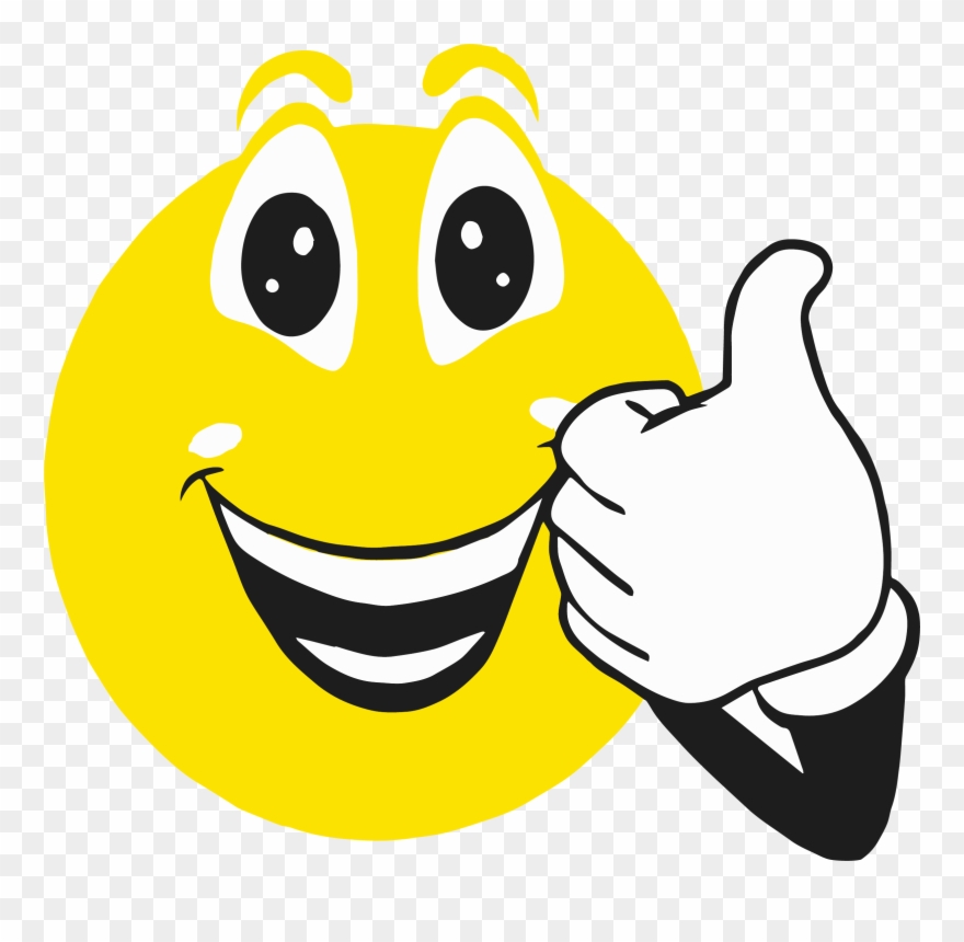 Smiley Face Clip Art Thumbs Up.