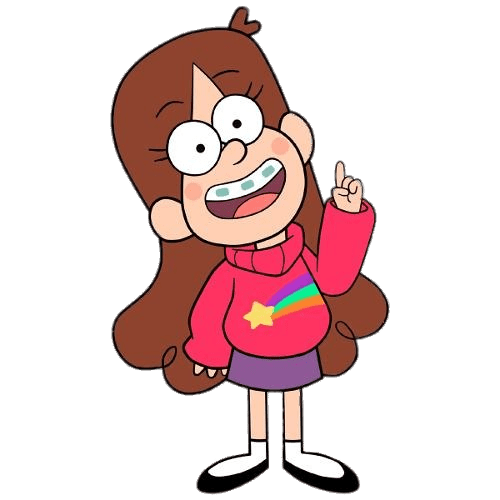 Mabel Pines Knows transparent PNG.