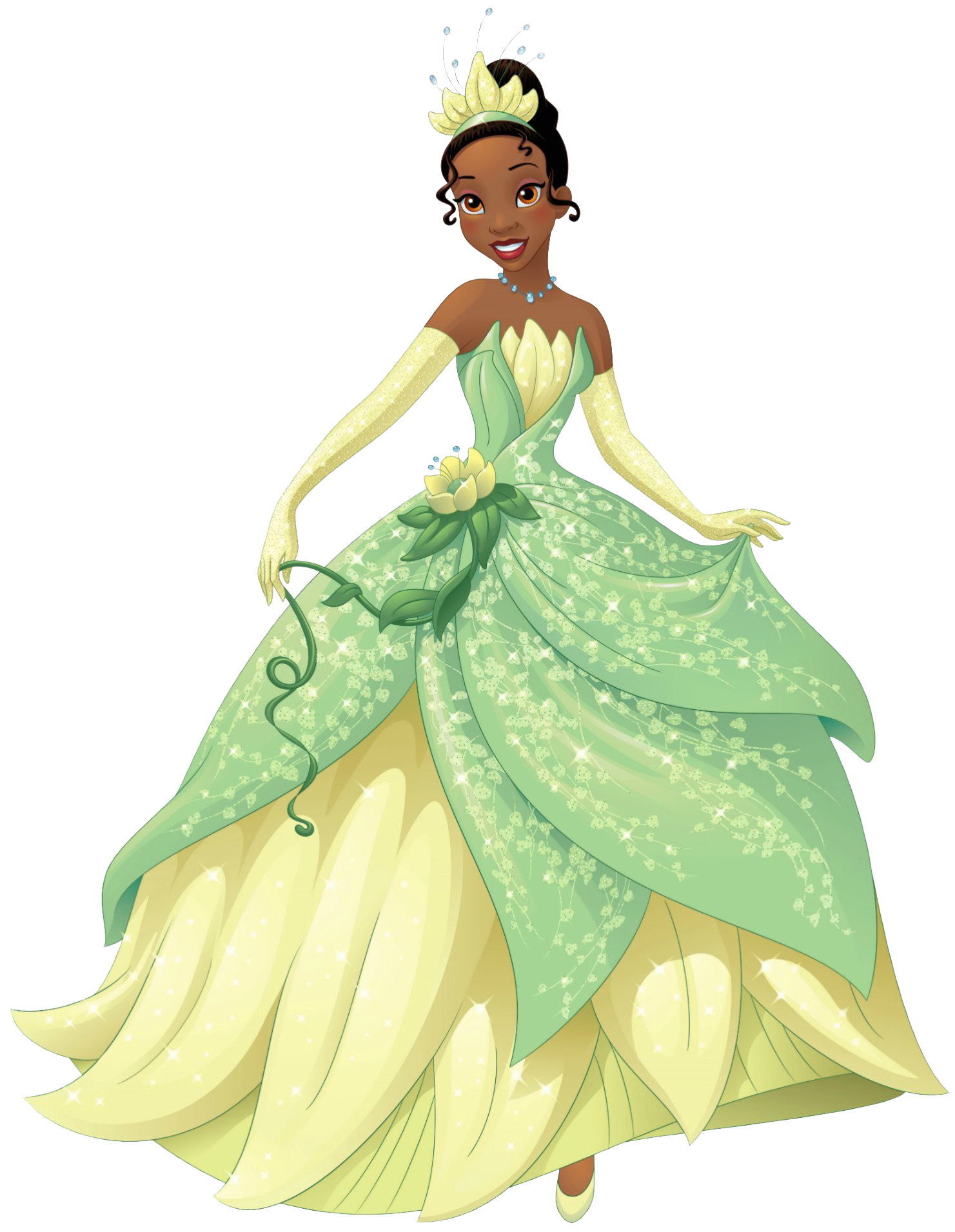 Disney Princess Tiana Svg 