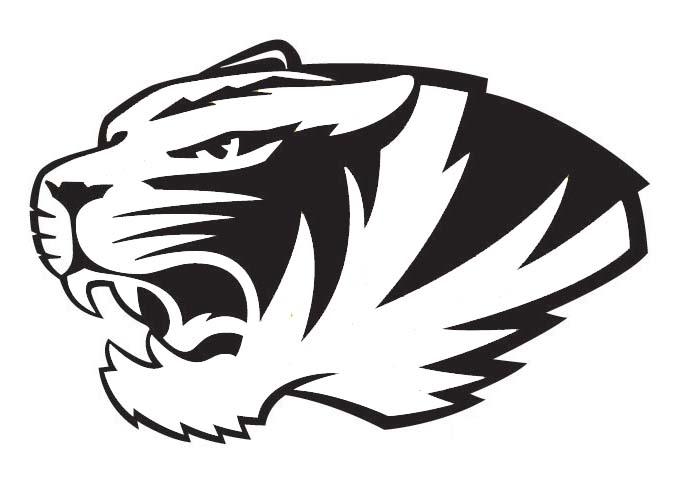 Tiger Basketball Clipart Black And White.