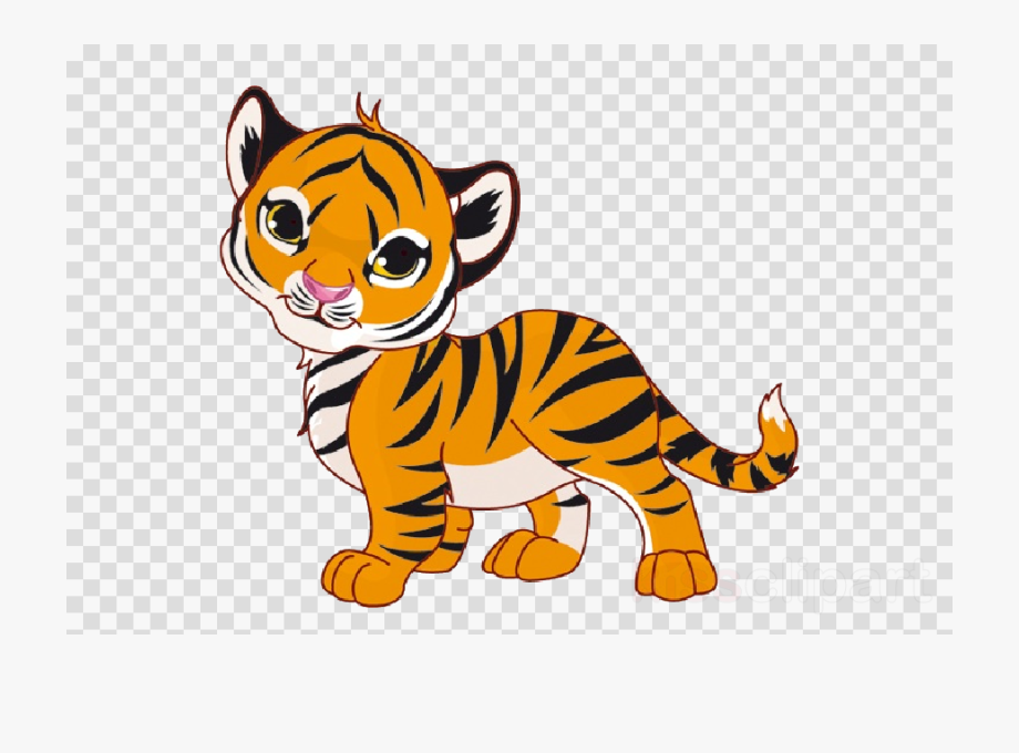 Tiger Clipart Transparent Background , Transparent Cartoon.