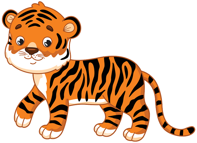 Tiger clipart. Free download..