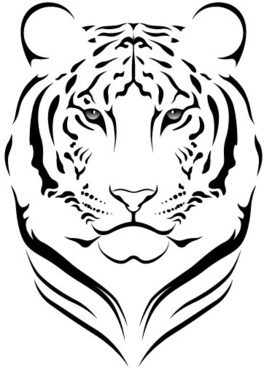Tiger face vector free vector download (2,318 Free vector.