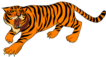 Tiger clipart tigerclipart animals clip art.