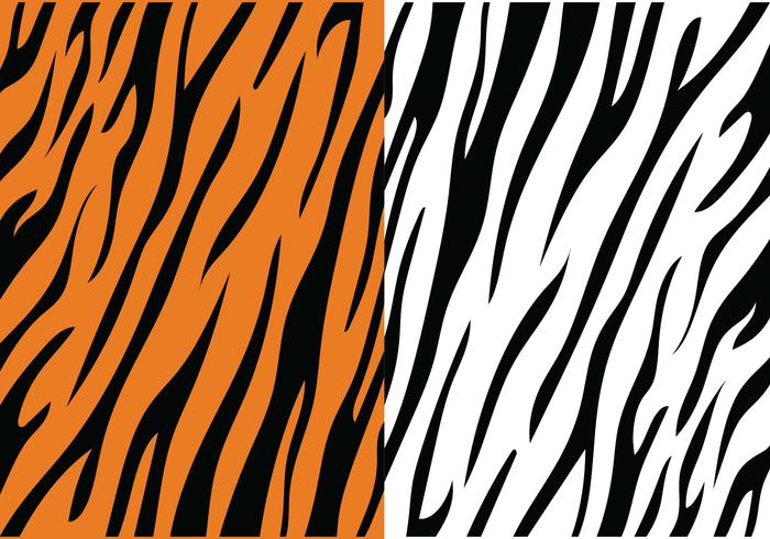 Tiger Stripe Pattern.