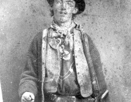 Tintype Of Billy The Kid.