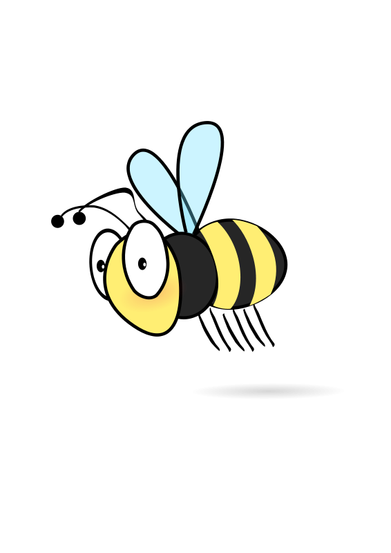 Showing post & media for Cartoon bee transparent background.