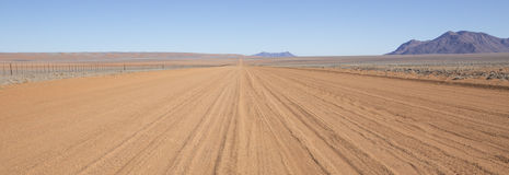 The D707, Scenic Road Through The Tiras Mountains, Namibia Stock.