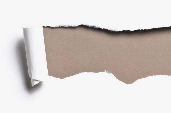 Shredded Paper Image, Web Page, Torn Edges PNG Transparent.