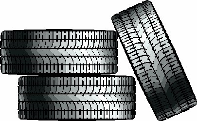 Stack Of Tires Clipart.