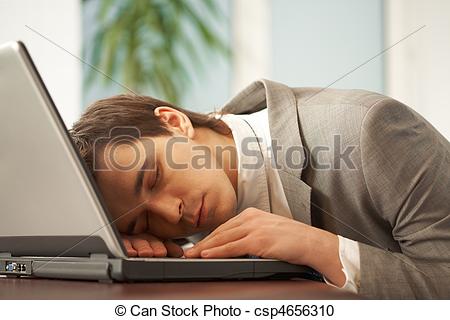 Stock Photography of Tiresome day.