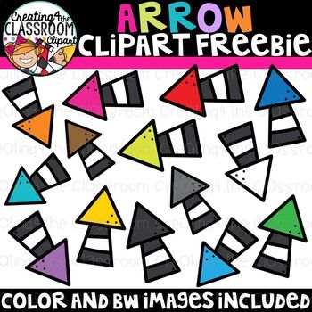 Arrow Clipart Freebie {Creating4 the Classroom}.