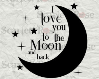Download to the moon and back silhouette clipart 20 free Cliparts ...