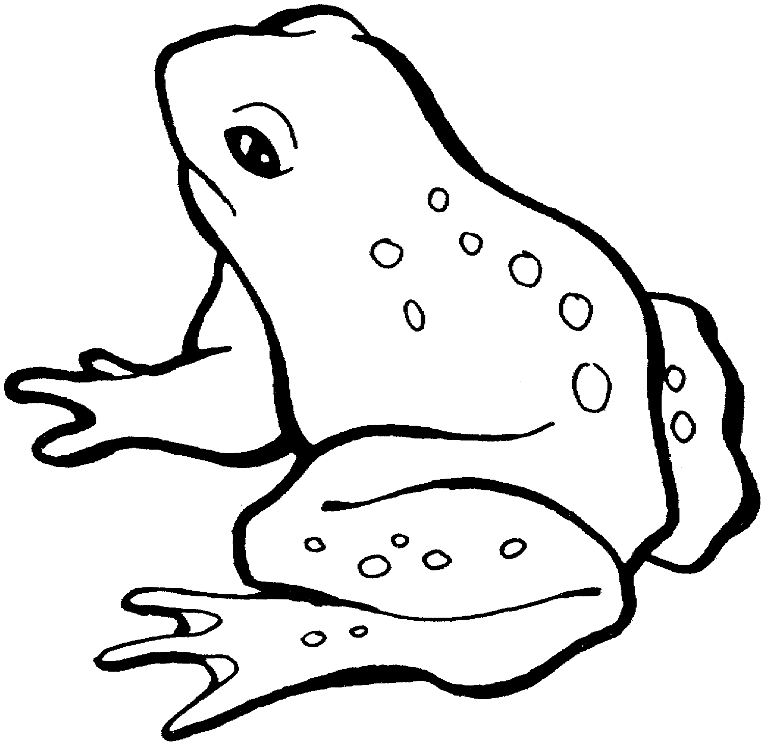 Free Black And White Toad, Download Free Clip Art, Free Clip.