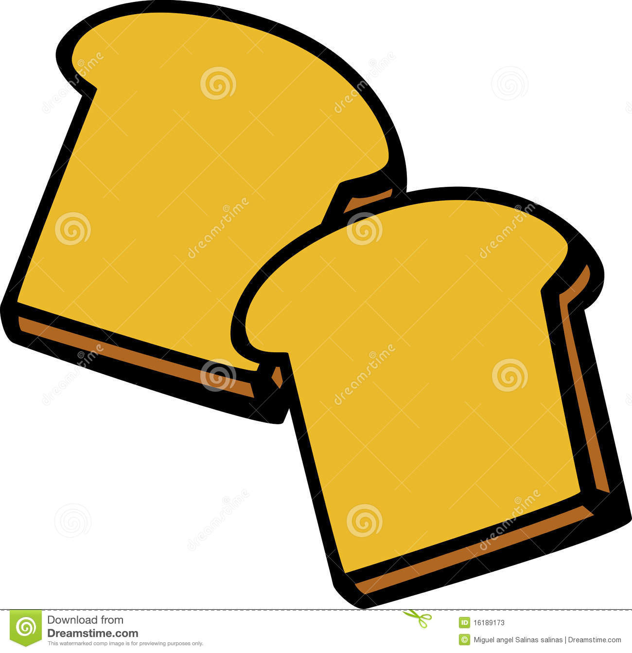 Toast Clipart.