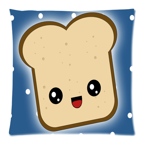 Toast Cute Clipart.