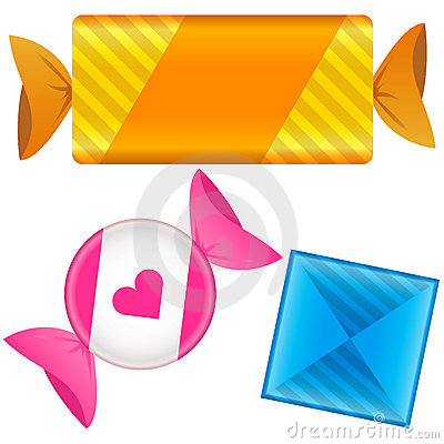 Toffee candy clipart.