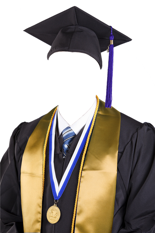 Toga Png Hitam Toga Png Hitam Kartun Baju Wisuda Png Transparent - IMAGESEE