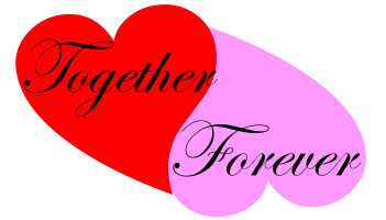 Together Forever Clipart.