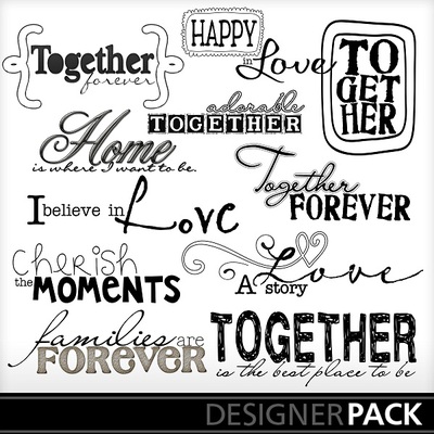 Together forever clipart.